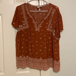 Knox rose blouse